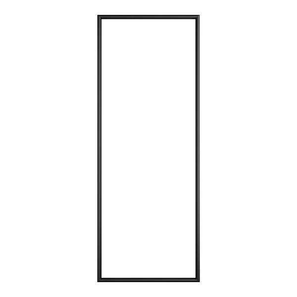 A rectangular magnetic door gasket with a black border, measuring 24 1/4 inches by 62 3/4 inches.