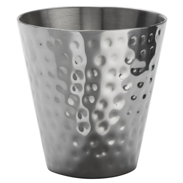 American Metalcraft Hmts12 12 Oz Hammered Mirror Finish Stainless Steel Tumbler