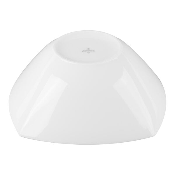 Schonwald Event 78 oz. Continental White Square Porcelain Bowl - 6/Case