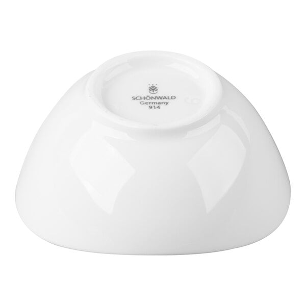 Schonwald Grace 1.5 oz. Continental White Porcelain Dip Dish - 12/Case