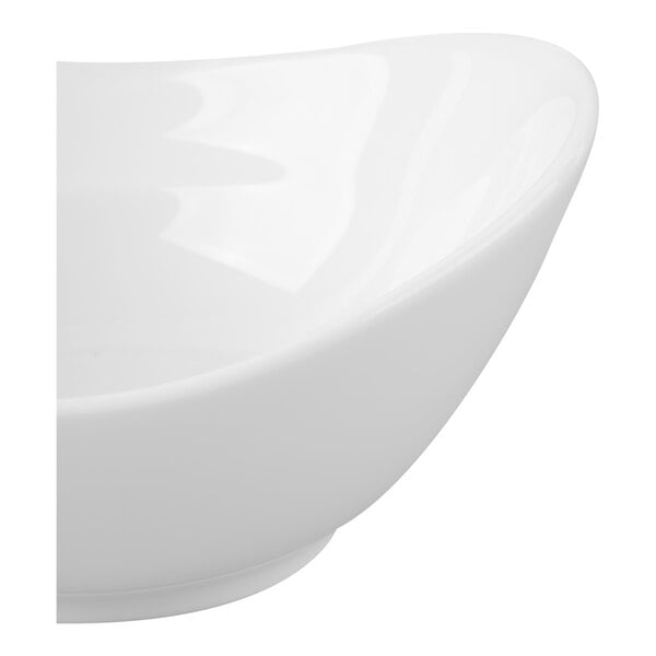 Schonwald Grace 1.5 oz. Continental White Porcelain Dip Dish - 12/Case