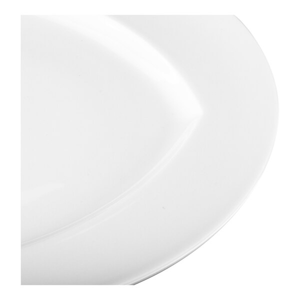Schonwald Event 12 1/2" Continental White Porcelain Plate - 6/Case