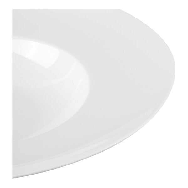 Schonwald Grace 12 oz. Continental White Porcelain Pasta Bowl - 6/Case