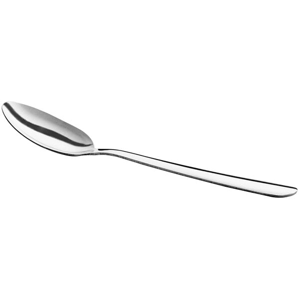 A Choice Windsor stainless steel teaspoon with a silver handle.