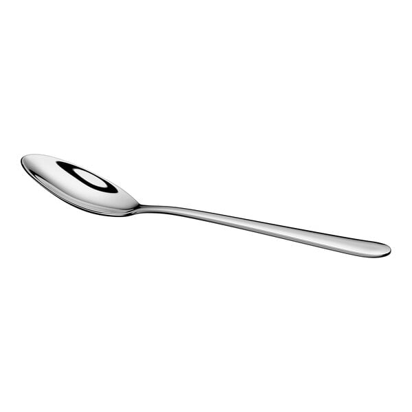 Choice Windsor 5 7/8" 18/0 Stainless Steel Medium Weight Teaspoon - 12/Pack