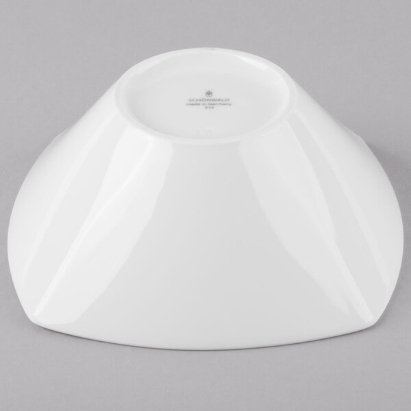 A Schonwald continental white square porcelain bowl.
