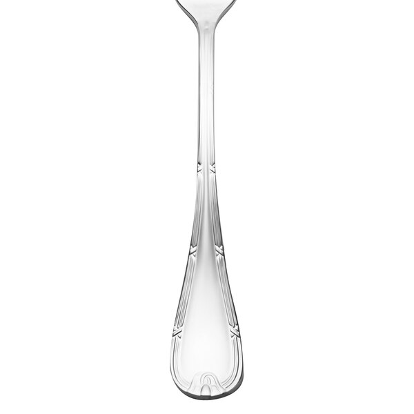 A Chef & Sommelier stainless steel butter spreader with a long handle.