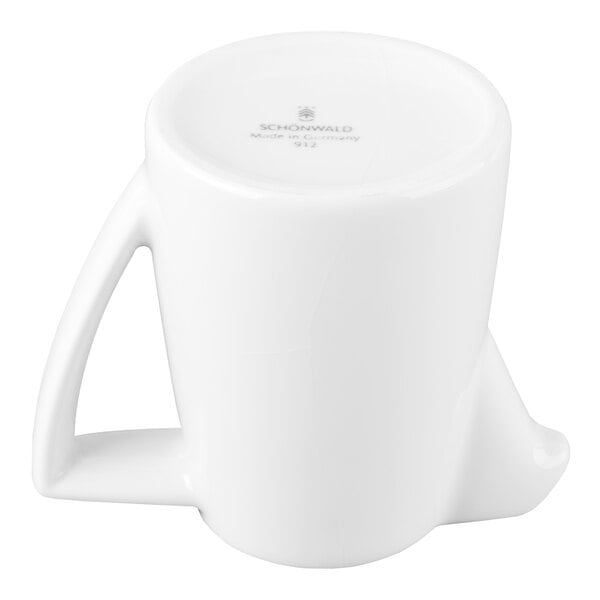 Schonwald 9304715 Event 5 oz. Continental White Porcelain Creamer - 12/Case