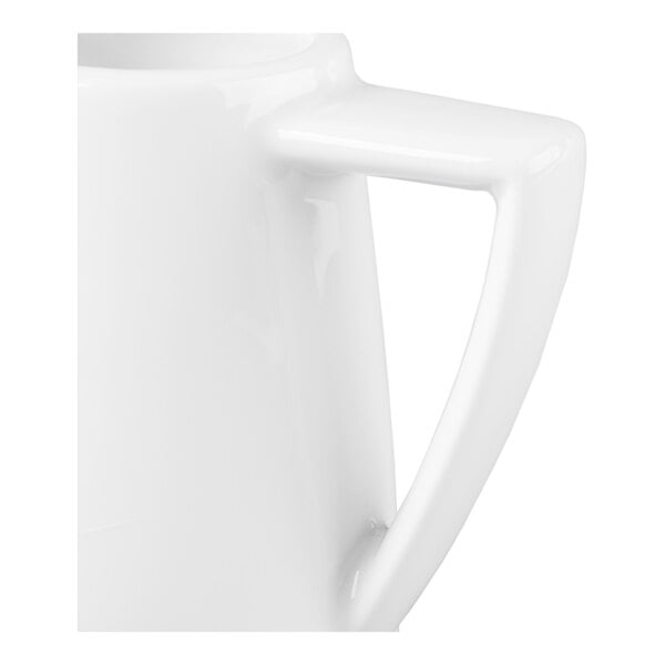 Schonwald 9304715 Event 5 oz. Continental White Porcelain Creamer - 12/Case