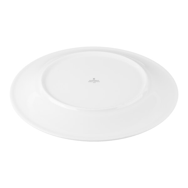 Schonwald Avanti Gusto 12 1/4" Continental White Porcelain Plate - 6/Case