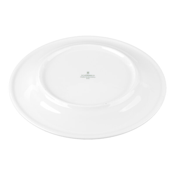 Schonwald Avanti Gusto 7 7/8" Continental White Porcelain Plate - 12/Case