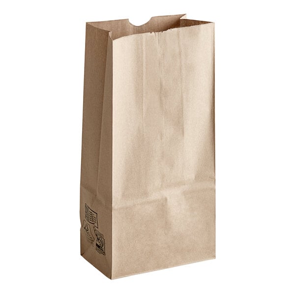 A bundle of brown Duro paper bags.