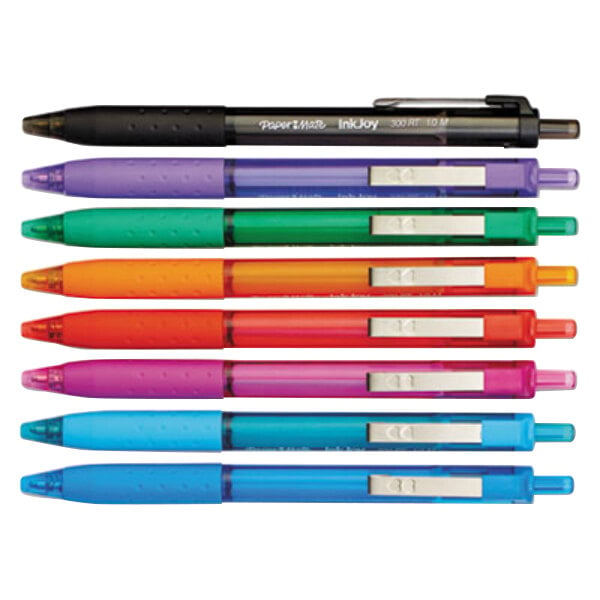 Paper Mate InkJoy 300RT Retractable Ballpoint Pens Medium Point Assorted 4 Pa... 