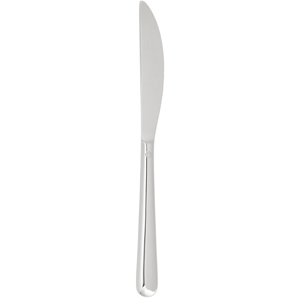A Chef & Sommelier stainless steel dinner knife with a silver handle.