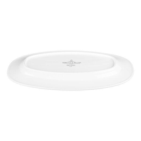 Villeroy & Boch Affinity 11" x 6 3/4" White Porcelain Oval Platter - 6/Case