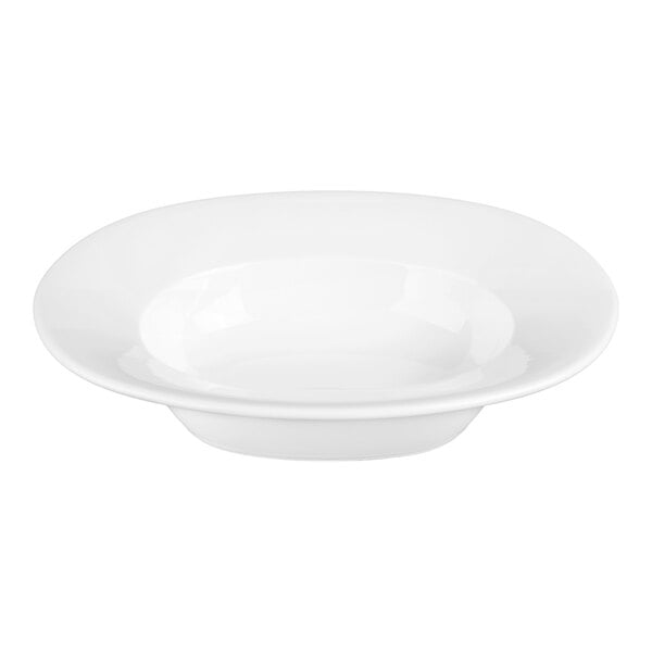 Villeroy & Boch Affinity 12.5 oz. White Porcelain Oval Bowl - 6/Case