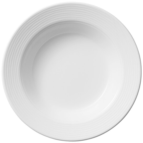 Villeroy & Boch 1640032700 Sedona Function 13 oz. White Porcelain Rim Soup Bowl 6/Case