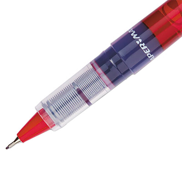 Paper Mate 31002BH Liquid Flair Red Ink with Translucent / Red Barrel