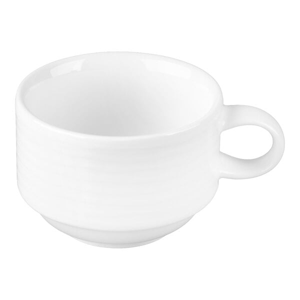 Villeroy & Boch Sedona Function 3.5 oz. White Porcelain Cup - 6/Case