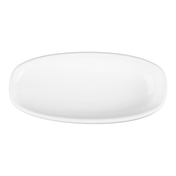 Villeroy & Boch Affinity 5 1/4" x 2 1/2" White Porcelain Sugar Bowl Cover - 6/Case