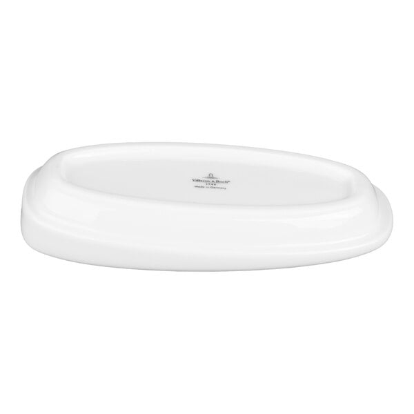 Villeroy & Boch Affinity 5 1/4" x 2 1/2" White Porcelain Sugar Bowl Cover - 6/Case