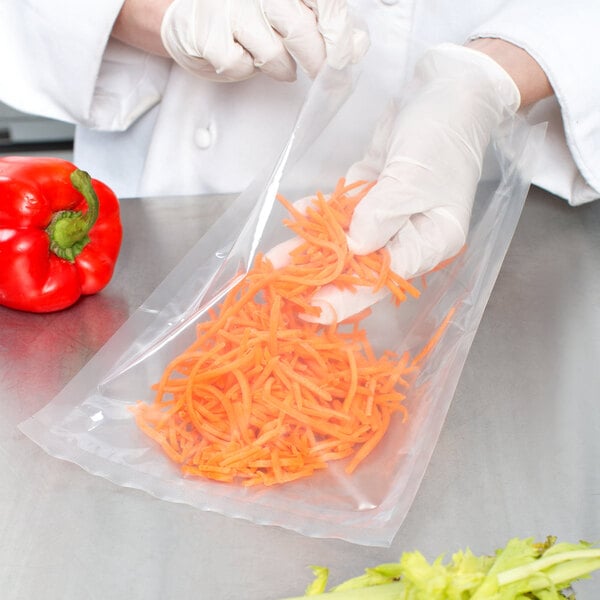 Nylon Black Vacuum Sealer Bags 5MIL For Food Sous Vide Packaging