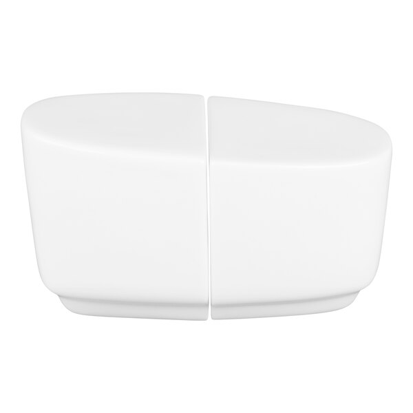 Villeroy & Boch 16-4004-3490 Affinity White Porcelain Salt and Pepper Shaker Set - 6/Pack