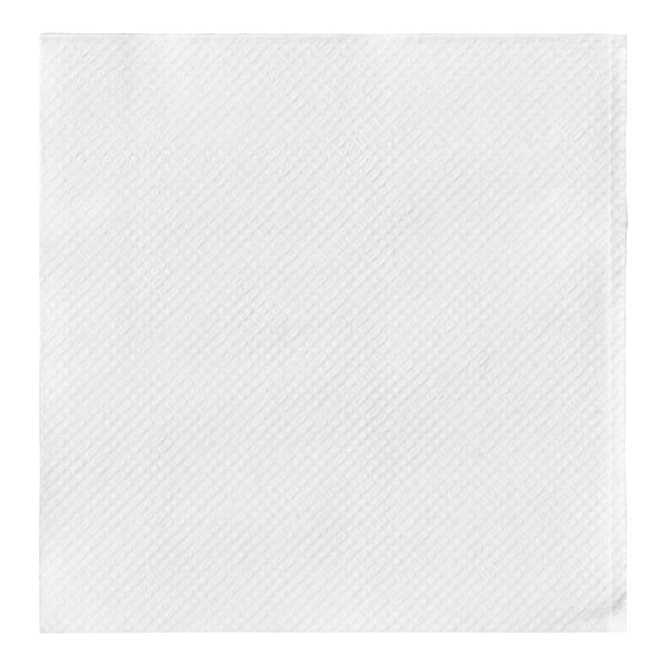 A white Choice beverage napkin with a textured pattern.