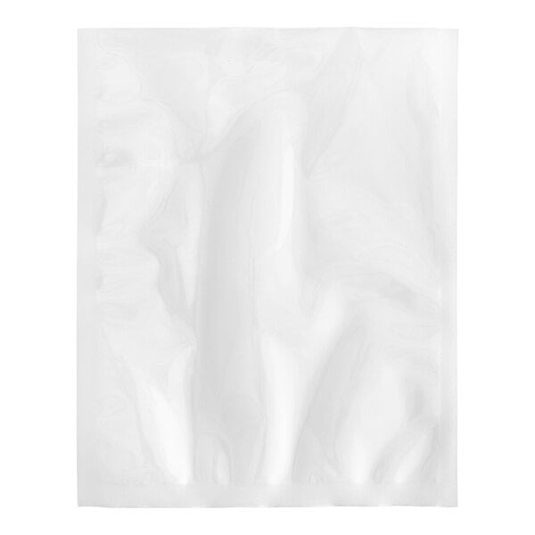 A white plastic bag with a white background.