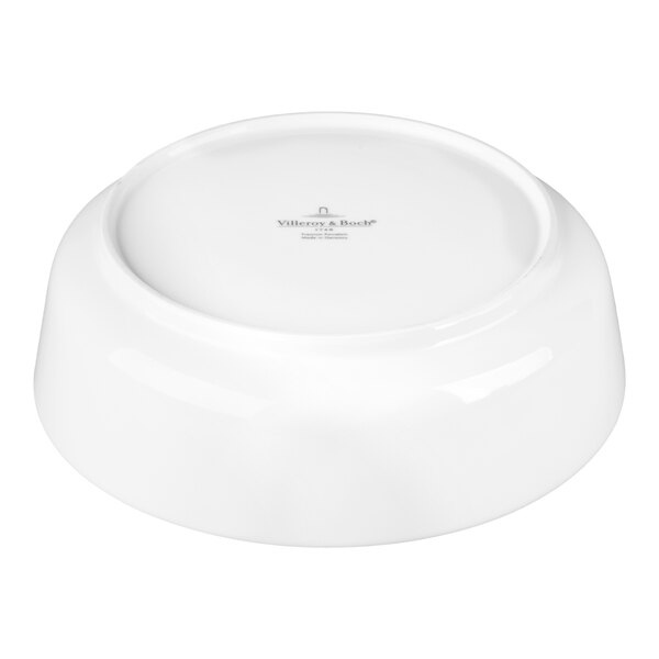 Villeroy & Boch Affinity 87.75 oz. White Porcelain Salad Bowl - 6/Case