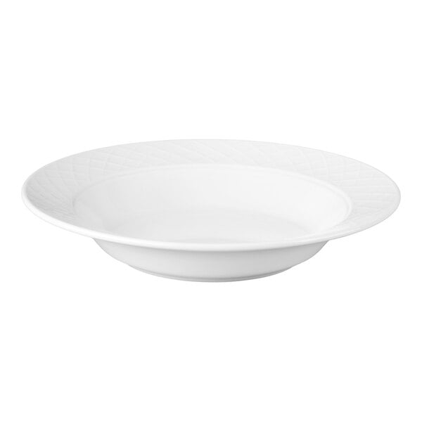 Villeroy & Boch Bella 9" White Porcelain Deep Plate - 6/Case