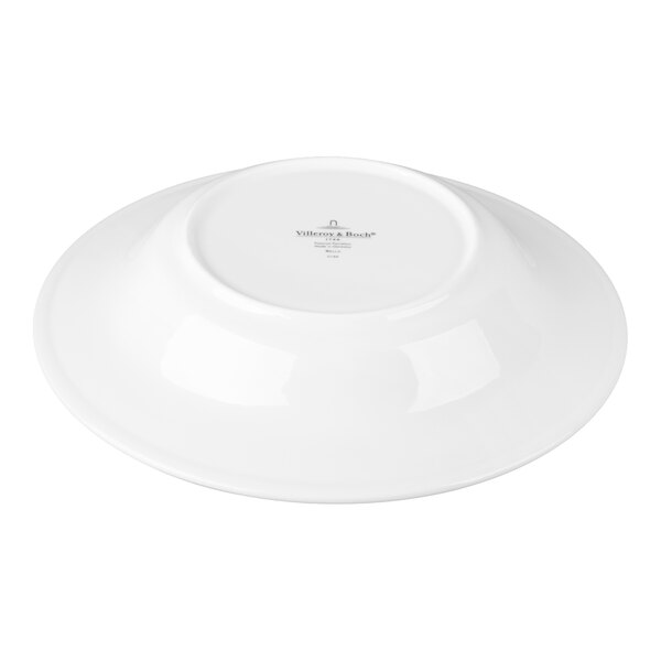 Villeroy & Boch Bella 9" White Porcelain Deep Plate - 6/Case