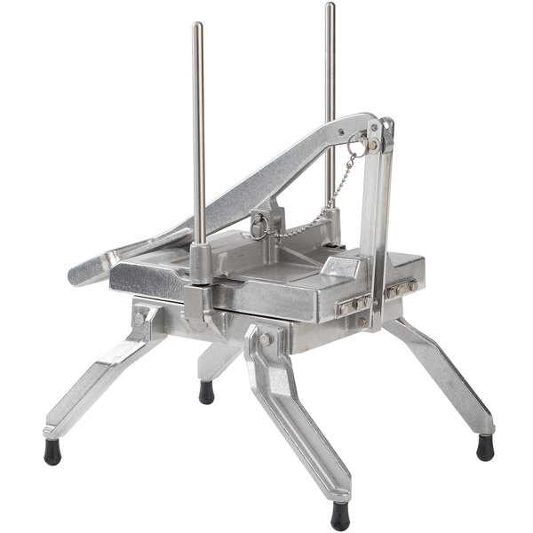 A stainless steel Nemco Easy LettuceKutter with two metal handles and legs.