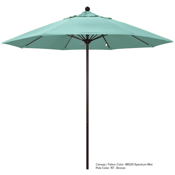 California Umbrella Alto 908 Sunbrella 1a Venture 9 Round Push Lift California Umbrella Alto 908 Sunbrella 1a Venture 9 Round Push Lift With 1 2