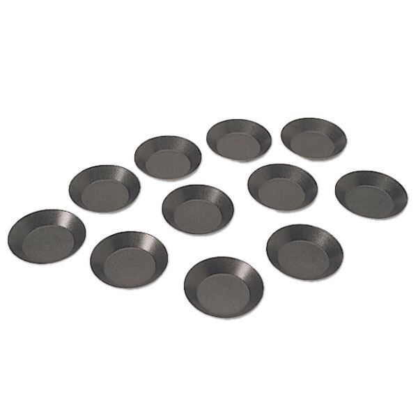 Matfer Bourgeat 332695 Exopan 2 1/2" PlainEdge Deep NonStick Tart