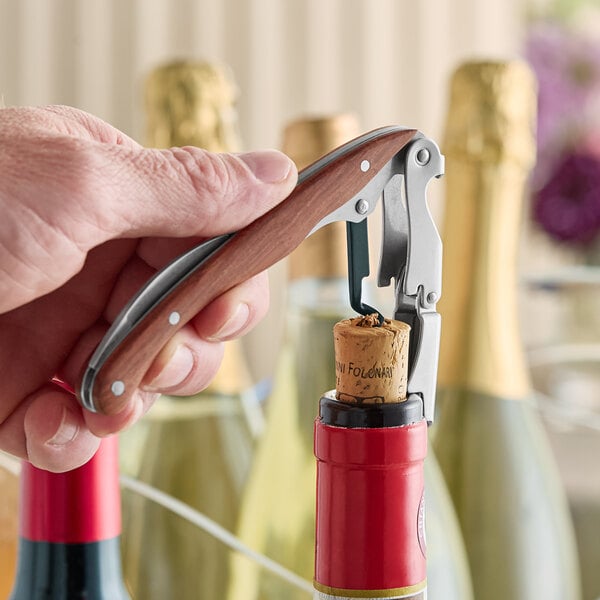 Franmara 3276 Lisse Customizable Two-Step Waiter's Corkscrew with Rosewood Handle