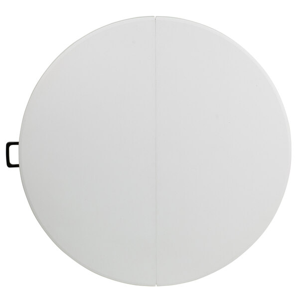 Flash Furniture Dad 122rz Gg 48 Round Granite White Bi Fold Plastic Folding Table