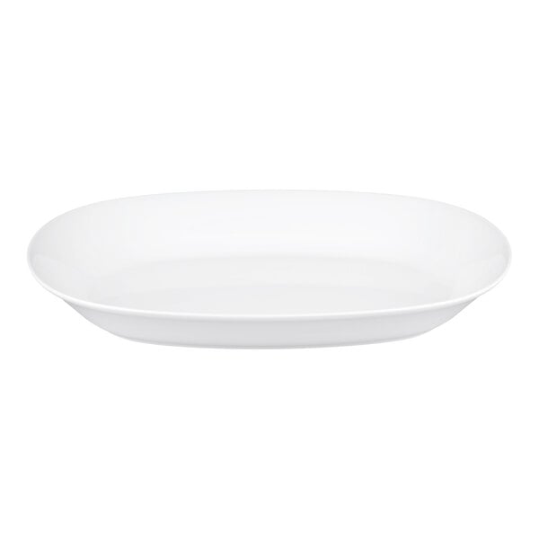 American Metalcraft Endurance 194 oz. White Oblong Melamine Serving Bowl