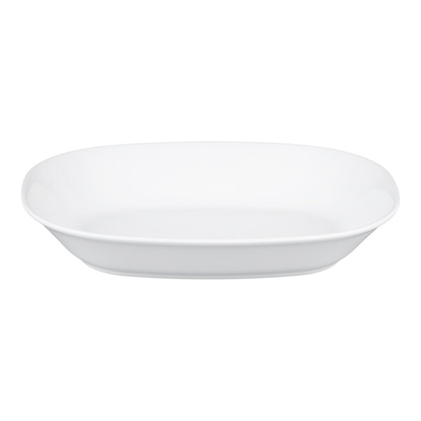 American Metalcraft Endurance 42 oz. White Oblong Melamine Serving Bowl