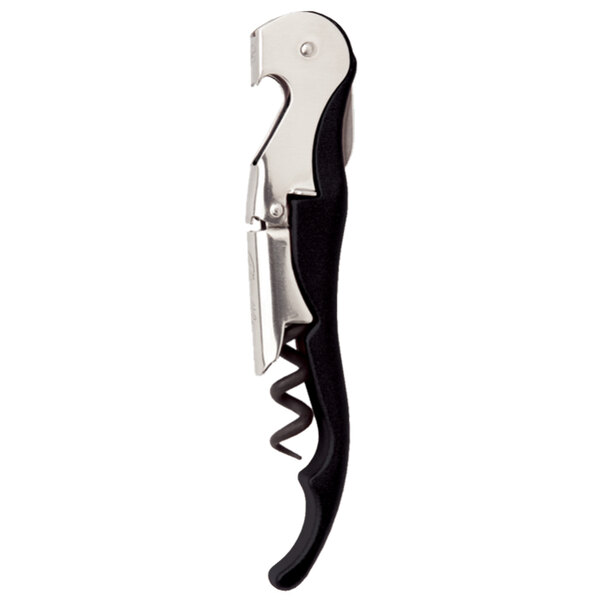 Pulltap's Classic Waiter's Corkscrew with Black Handle