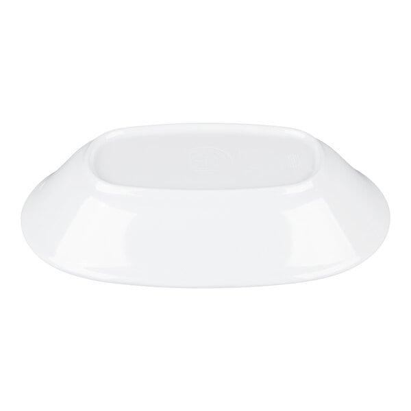 American Metalcraft Endurance 18 oz. White Oblong Melamine Serving Bowl