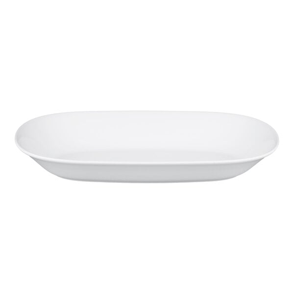 American Metalcraft Endurance 64 oz. White Oblong Melamine Serving Bowl