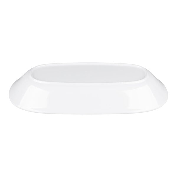 American Metalcraft Endurance 64 oz. White Oblong Melamine Serving Bowl