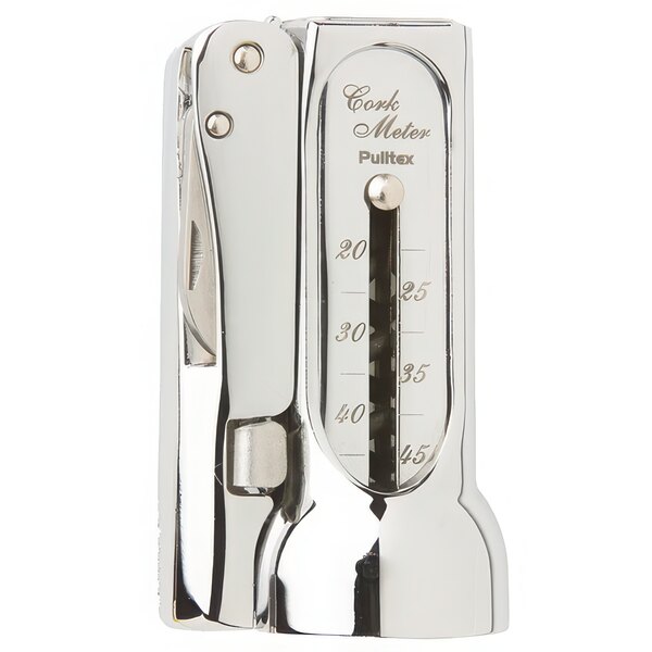 A Brucart waiter's corkscrew with a chrome-plated handle.