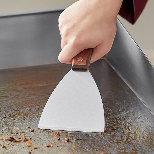 Commercial Grill Scraper Heavy Duty Flat Griddle Top Grill Accessories  Scraper