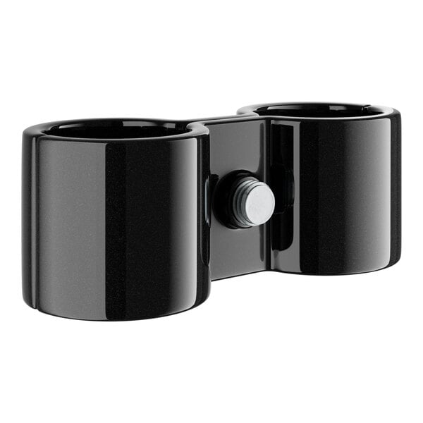 A black Regency post clamp.