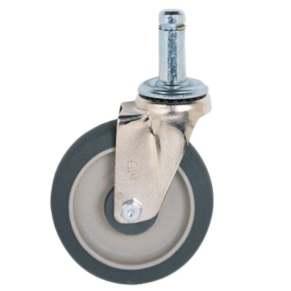 Metro 5MPRXGSA MetroMax 5" Stainless Steel Rigid Stem Caster