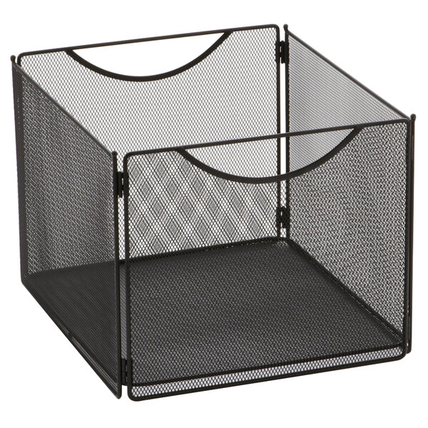 Details about   Safco Onyx Mesh Cube Bins 12 1/2w x 14d x 10h Black 2/Pack 2173BL 