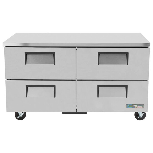 True TUC60D4 60" Undercounter Refrigerator with Four Drawers