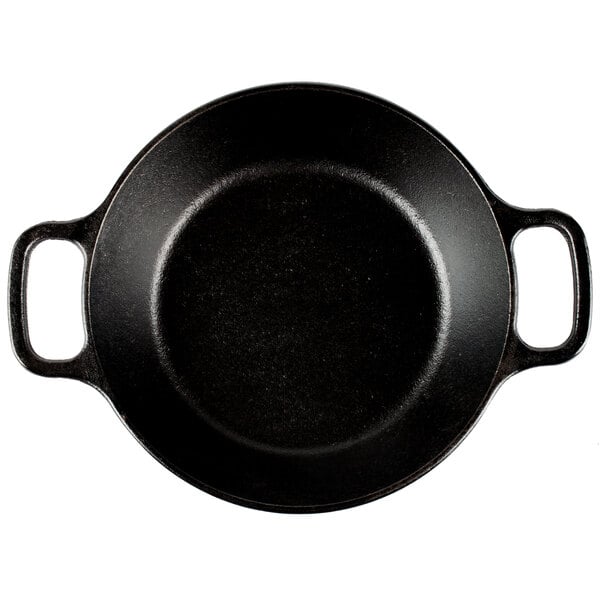 Lodge L5rpl3 8 Pre Seasoned Cast Iron Skillet With Dual Handles